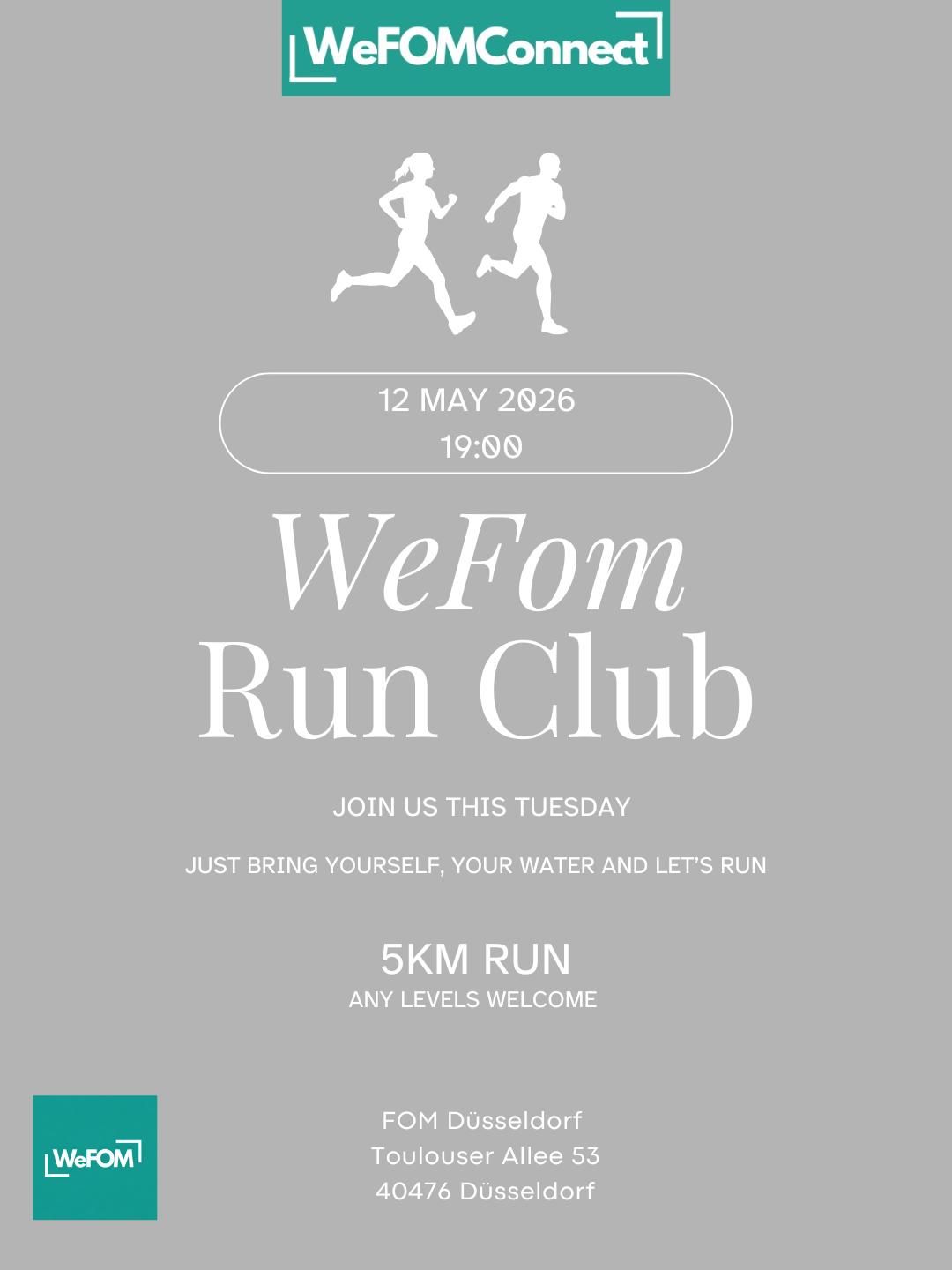 WeFOM Run Club Recap 1